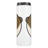 かわいい微笑みオッター タンブラー (裏面)