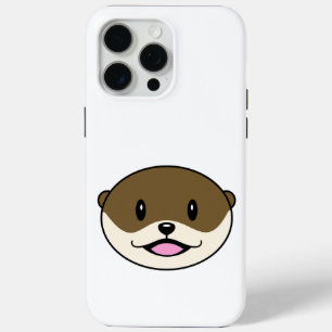 かわいい微笑みオッター iPhone 15 PRO MAXケース