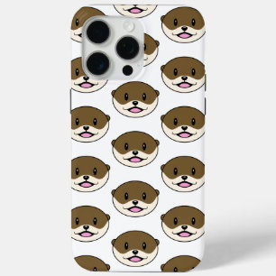 かわいい微笑みオッター iPhone 15 PRO MAXケース