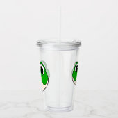 かわいい微笑みカエル アクリルタンブラー (右)