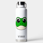 かわいい微笑みカエル ウォーターボトル (背面)