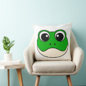 かわいい微笑みカエル クッション (椅子)