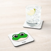 かわいい微笑みカエル コースター (右側)