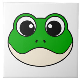 かわいい微笑みカエル タイル