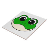 かわいい微笑みカエル タイル (側面)