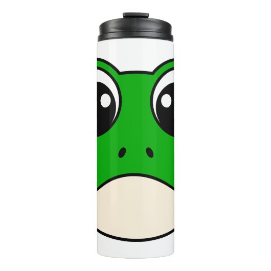 かわいい微笑みカエル タンブラー (正面)