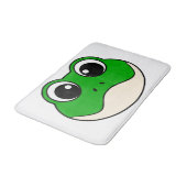 かわいい微笑みカエル バスマット (アングル)