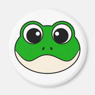 かわいい微笑みカエル マグネット