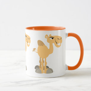 かわいい微笑みカメル マグカップ