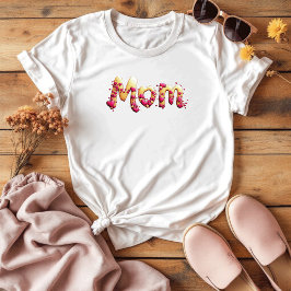 かわいい心のこもった母の日 Tシャツ