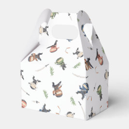 かわいい忍者ウォリアー子供の誕生日パーティー フェイバーボックス