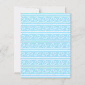 かわいい忍者ボーイ子供の誕生日パーティの招待状 招待状 (裏面)