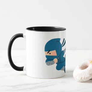 かわいい忍者マグ 面白い漫画忍者コーヒーマグ マグカップ