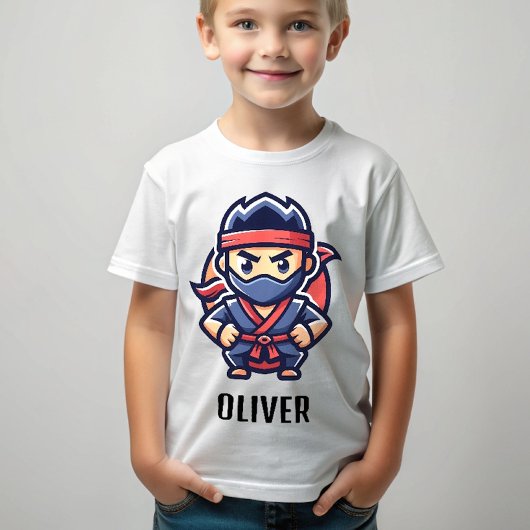 かわいい忍者戦士 オリジナル Tシャツ