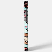 かわいい忍者猫のiPhoneケース Case-Mate iPhoneケース (裏面 / 左)