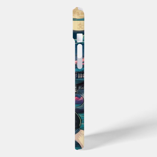 かわいい忍者猫 Case-Mate iPhoneケース (裏面 / 左)