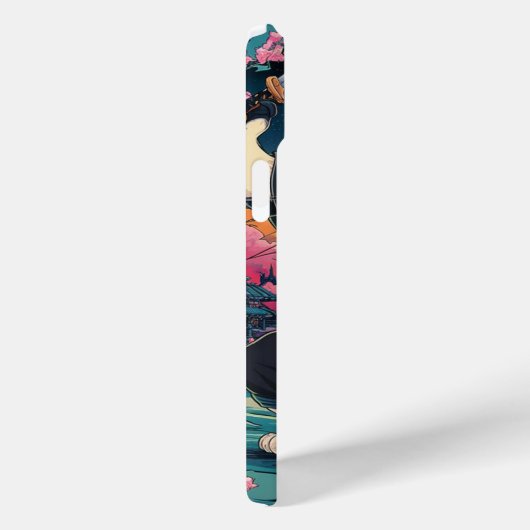 かわいい忍者猫 Case-Mate iPhoneケース (裏面 / 右)