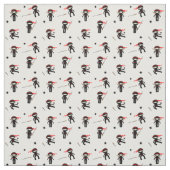 かわいい忍者 ファブリック (見本)