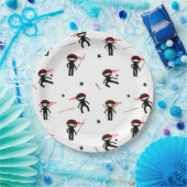 かわいい忍者 ペーパープレート (パーティー)