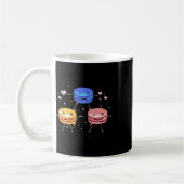 かわいい応援マカロンギフト コーヒーマグカップ (左)