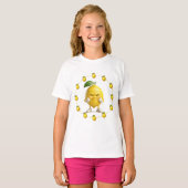 かわいい怒ったレモンの子供用Tシャツ | Funny Sour Lemon Kids T-Shirt Tシャツ (正面フル)