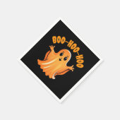 かわいい怖いハロウィーン幽霊 スタンダードカクテルナプキン (角)