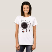 かわいい怠け者リラックス Tシャツ (正面フル)