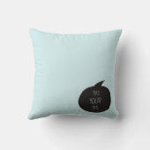 かわいい怠惰のカスタムの装飾用クッションをパーティを楽しもう クッション (裏面)