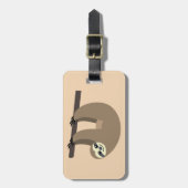 かわいい怠惰の漫画 ラゲッジタグ (正面縦)