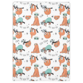 かわいい怠惰パターン クリップボード (裏面)