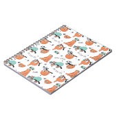 かわいい怠惰パターン ノートブック (左側)