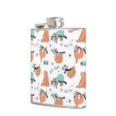 かわいい怠惰パターン フラスク (左)