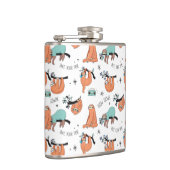 かわいい怠惰パターン フラスク (右)