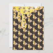 かわいい性別発表！赤ちゃんはどんな子？ベビーシャワー 招待状 (裏面)