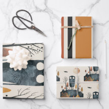 かわいい怪物の秋の色ハロウィンお洒落