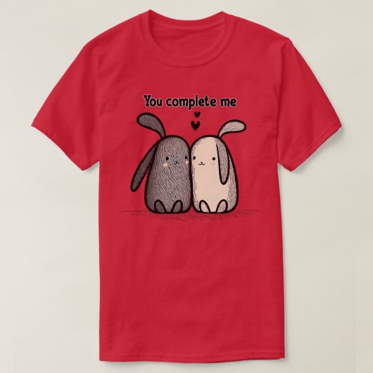 かわいい恋の病を完成 Tシャツ (デザイン正面)