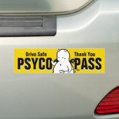 かわいい恋の鬼 バンパーステッカー (車上)