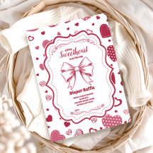 かわいい恋人バレンタインデイおむつラッフル