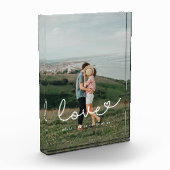 かわいい恋愛カップル フォトブロック (左)