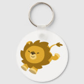 かわいい恍惚な漫画ライオンのキーチェーン キーホルダー (正面)