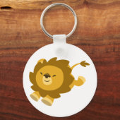 かわいい恍惚な漫画ライオンのキーチェーン キーホルダー (正面)