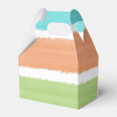 かわいい恐竜と星の赤ちゃんシャワー フェイバーボックス (裏面サイド)