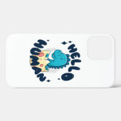 かわいい恐竜のイラスト Case-Mate iPhoneケース (裏面 (横))