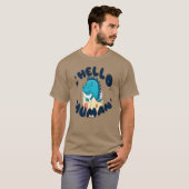 かわいい恐竜のイラスト Tシャツ (正面フル)