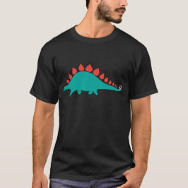 かわいい恐竜のステゴサウルス Tシャツ