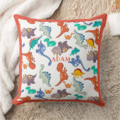 かわいい恐竜のベビーカー クッション (ブランケット)