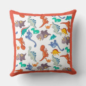 かわいい恐竜のベビーカー クッション (裏面)