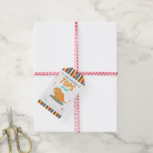 かわいい恐竜の子供バレンタインデーの友達 ギフトタグ (より糸付き)