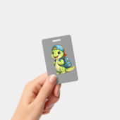 かわいい恐竜の学校用品バッジ バッジ (手持ち)