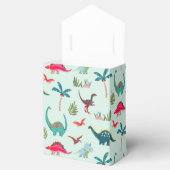 かわいい恐竜の少年バビシャワーありがとう フェイバーボックス (オープン)